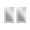 Cwi Lighting Abril Rectangle Matte White LED 30 in. Mirror 1232W30-49-A - alternate 6